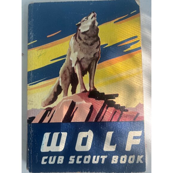 Vintage Cub Scout Books Trio: Wolf Bear & Lion-Webelos Editions 1954 Illustrated - Picture 4 of 7